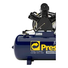 Compressor 40 Pes 425lt Motor 10hp Aberto Trifas Pressure Foto mini  2
