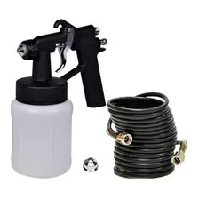 Compressor Ar Direto Portátil 1/2Hp Bivolt 370w com Pistola e Mangueira Worker Foto mini 4