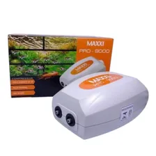 Compressor Ar Maxxi Pro-9000 2 Saídas Aquário Até 400l Foto  mini 1