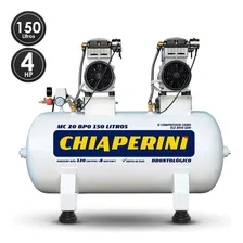 Compressor Ar Odontol贸gico 20p茅s 150 Litros 21235 Chiaperini 220V Foto mini 1