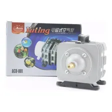 Compressor Ar Turbina Aerador Oxigenador Lago Sunsun Aco-001 110v Foto mini  3