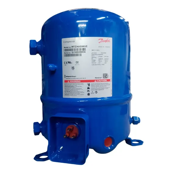 Compressor Danfoss Mtz36-9vi 380V Trifásico R-404a Foto 1