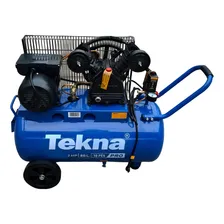 Compressor de ar elétrico portátil Tekna CP10080 80L 2hp 220V Foto mini 1