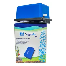 Compressor De Oxigênio Para Aquário 40 Litros Bomba De Ar Foto mini 2