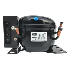 Compressor Motor Geladeira Caminhão 12/24v Zh45g Foto  mini 1