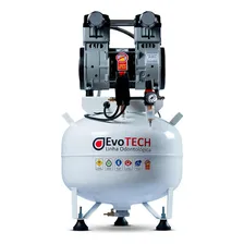 Compressor Odontologico 40l Sem Oleo 2hp 127v-60hz - Evotech Foto mini 1