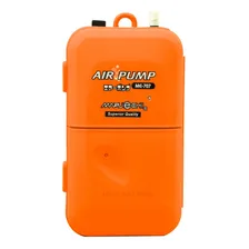 Compressor Oxigenador Com A Pilha Me-707 AquƔrios Bomba Aquario Foto mini 4