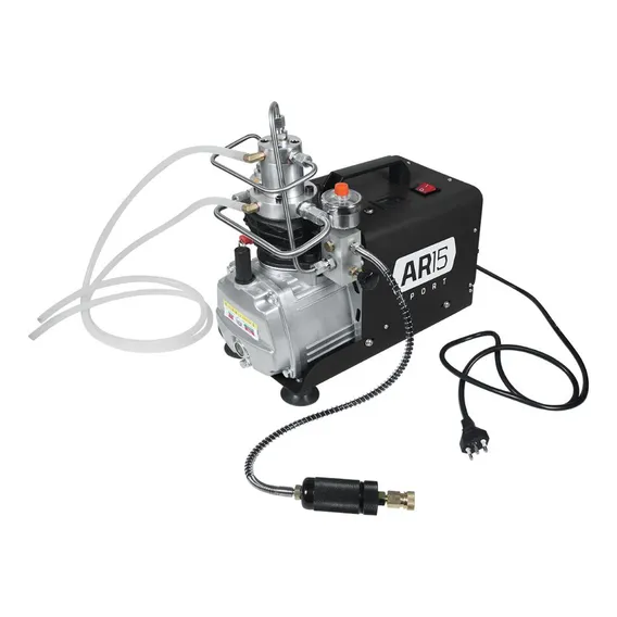 Compressor Portatil Carabinas Pcp 300bar 110v Desligame Auto Foto 1