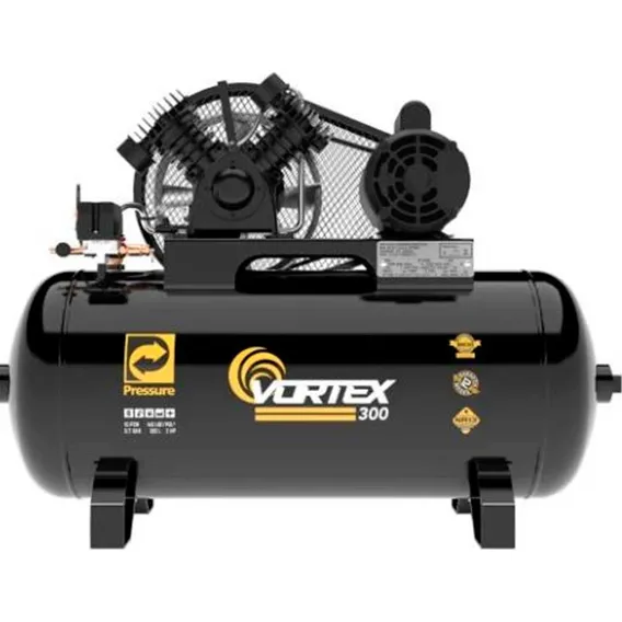 Compressor Pressure 300 10pcm/100l Motor 2cv Mono Weg 110v/220v Foto 1