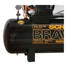 Compressor Schulz Bravo 20 Pes Csl20/200l Mt5cv Trif Weg Foto mini 4