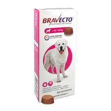 Comprimido Proteção Pulga Carrapato Bravecto 40 A 56kg Foto mini 1