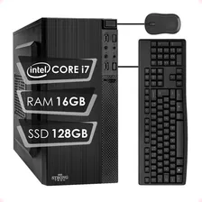 Computador Cpu Core I7 16gb Ssd 128gb + Kit Strong Tech Foto mini 1