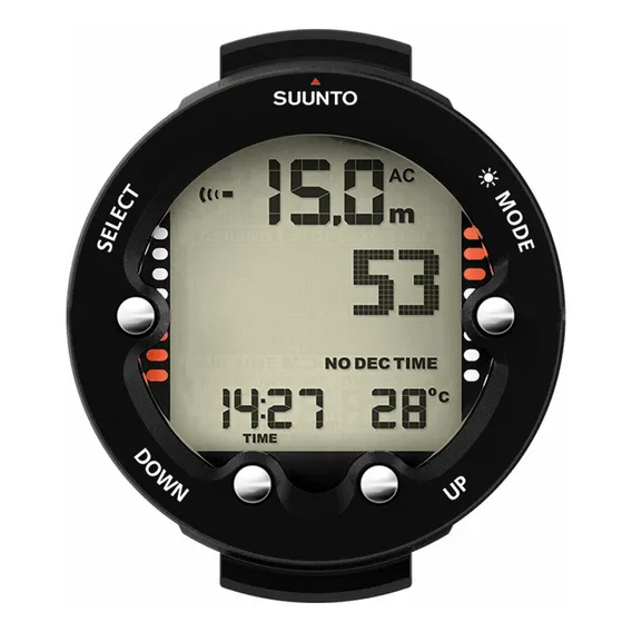 Computador De Mergulho Suunto Zoop Novo Black Foto 1