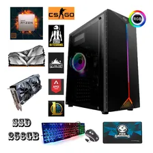 Computador Desktop Gamer Completo Ryzen 5 16gb Vga Dedicada Foto mini 2