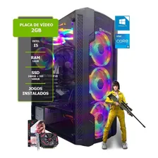 Computador Gamer I5 + 16gb + Ssd 240gb + Placa Video 2gb Foto mini 1