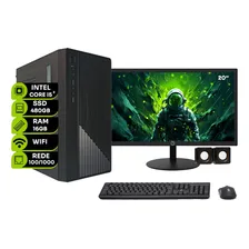 Computador Intel Core I5 3470 Ddr3 16gb Ssd480gb Monitor 20 Foto  mini 1