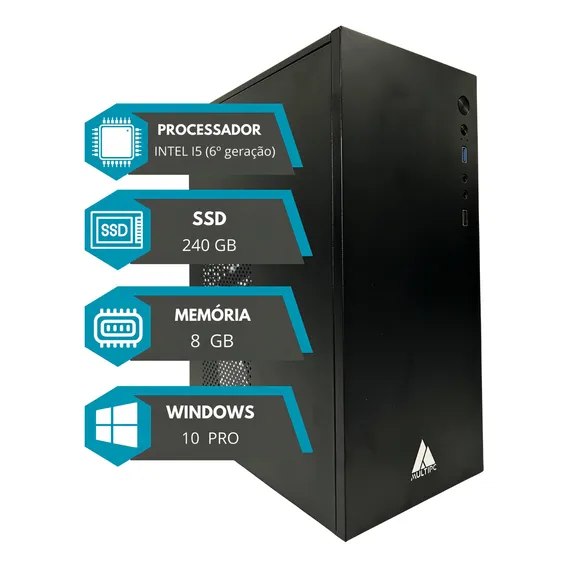 Computador Multipc I5 6400 8gb Ddr4 240gb Ssd Win10 Pro Foto 1