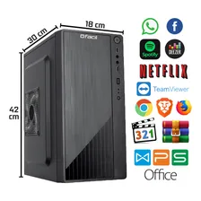 Computador Pc Completo Fácil Pentium Dual-core 4gb Ssd 120gb Foto mini  2