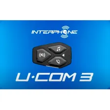 Comunicador Interphone U-com3 5.1 Duplo Fxm Cor Preto Foto mini  3