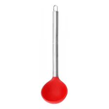 Concha Culinária Em Silicone Vermelho 30 Cm Foto mini  2