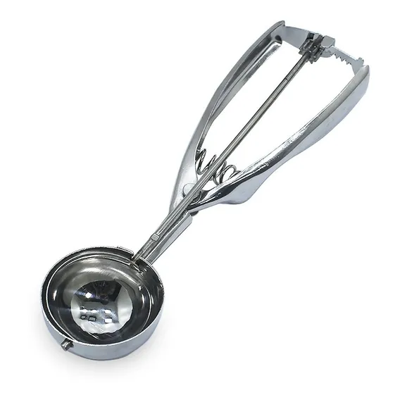 Concha Medir Brigadeiro 30 40g Docinho Sorvete Inox C/ejetor Foto 1