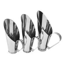 Concha Para Cereais 500g Aço Inox Foto mini 2