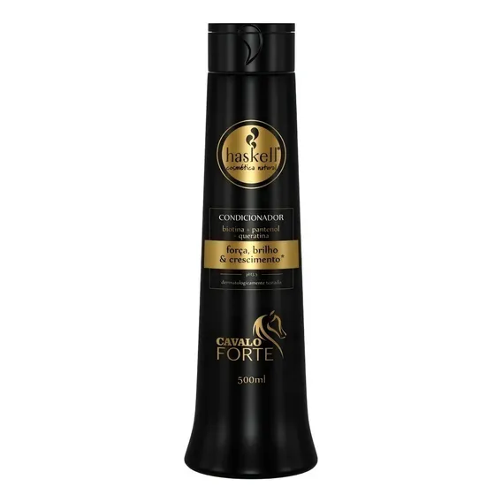Condicionador Haskell Cavalo Forte 500ml Crescimento Brilho Foto 1