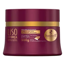 Condicionador Haskell Kit condicionador e mascara haskell liso com força 500ml Foto mini 4