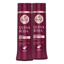 Condicionador Haskell Kit Haskell Quina Rosa Shampoo E Condicionador 300Ml Kit de floral Foto  mini 1