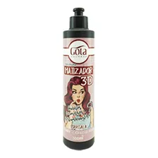 Condicionador Matizador 3d Marsala 300ml - Gota Dourada Foto mini 1