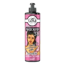 Condicionador Matizador 3d Super Black 300ml - Gota Dourada Foto mini 1