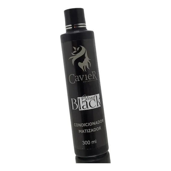 Condicionador Matizador Black Blond 300ml Cavier Cosmeticos Foto 1