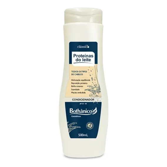 Condicionador Proteínas Do Leite Bothânico Cosméticos 500ml Foto 1