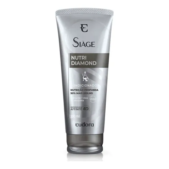Condicionador Sià ge Nutri Diamond Eudora 200ml Foto 1