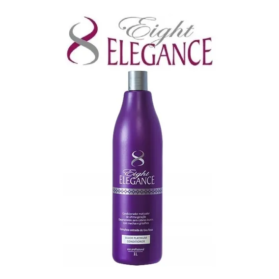 Condicionador Silver Platinum Eight Elegance 1 Litro Foto 1