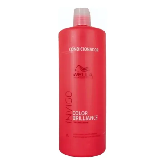 Condicionador Wella Invigo Color Brilliance 1000ml Foto 1