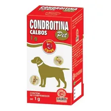 Condroitina Pet Calbos 1g 60 Comprimidos Foto mini  2