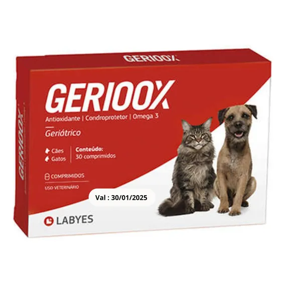 Condroprotetor Gerioox Labyes Para Cães Foto 1