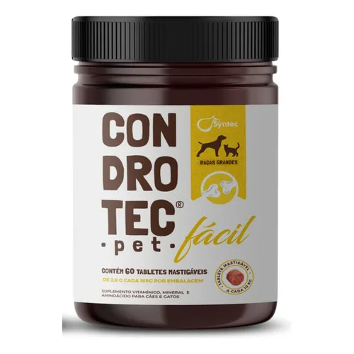 Condrotec Pet Fácil Suplemento Alimentar Syntec Foto 1