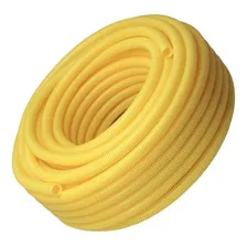 Conduite Corrugado Krona Amarelo Reforcado 1'' Com 10m Foto mini  2
