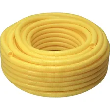 Conduite Corrugado Krona Amarelo Reforcado 1'' Com 10m Foto  mini 1
