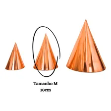 Cone De Cobre 10cm Radiestesia Radiônica Saúde E Energia M Foto mini 2