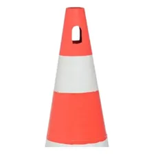 Cone De Transito Kit C/2 Laranja E Branco 50cm Cor Laranja/branco Foto mini 4