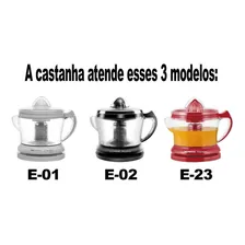 Cone Espremedor De Suco Mondial E-01 Turbo Citrus Branco Branco Foto mini  3