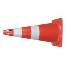 Cone Sinalizacao Plastcor 75cm Laranja/branco Foto mini 2