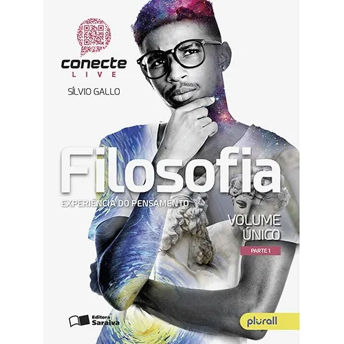 Conecte filosofia - Volume único, de Gallo, Silvio. Conecte Editorial Saraiva Didáticos, capa mole em português, 2018 Foto 1