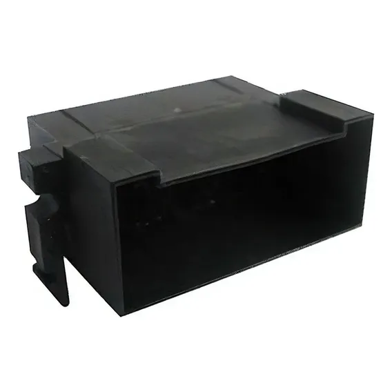 Conector 08 Vias Macho 6.3 Preto Foto 1