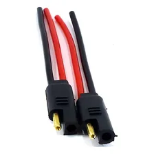 Conector 2 Vias + Conector 4 Vias Com Fio De 4,0mm Foto mini 3
