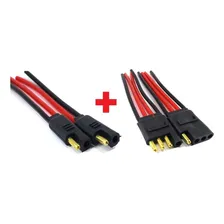 Conector 2 Vias + Conector 4 Vias Com Fio De 4,0mm Foto mini 1