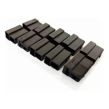 Conector 2 Vias Quadrado Com Terminais Pacote Com 10 Permak Foto mini  3